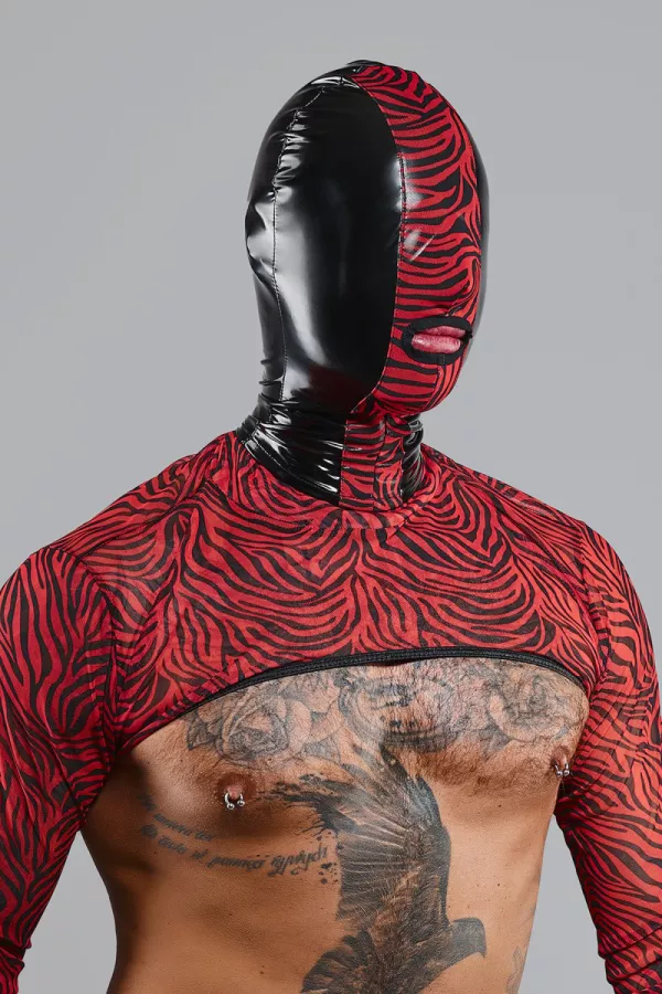 Cagoule à serrure en vinyle élastique - Regnes Cagoule à serrure en vinyle élastique - Regnes