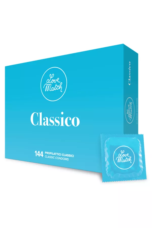 144 Préservatifs classiques Love Match 144 Préservatifs classiques Love Match