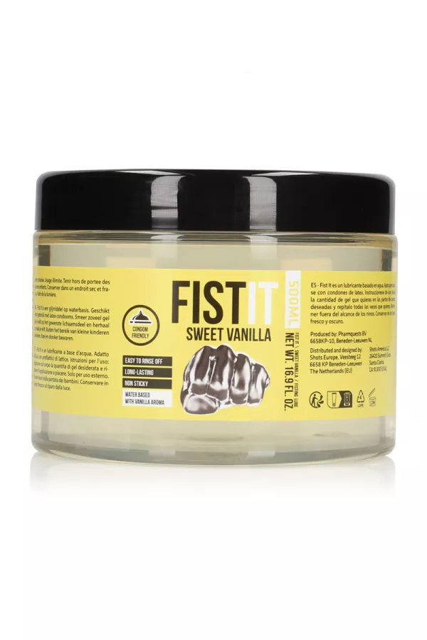 Lubricant Fist It 500 ml flavored vanilla Lubricant Fist It 500 ml flavored vanilla