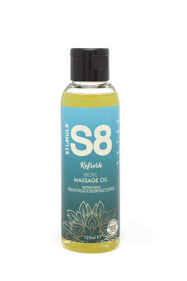 Huile de massage S8 Refresh 125ml Huile de massage S8 Refresh 125ml
