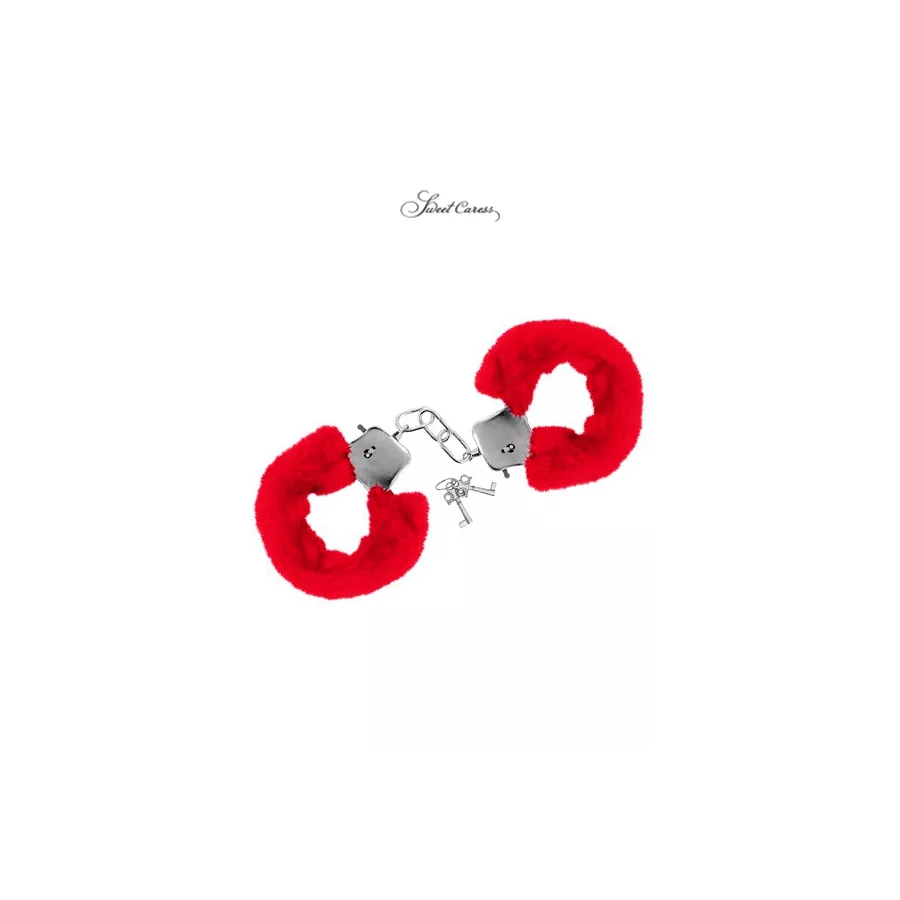 Red wrist cuffs