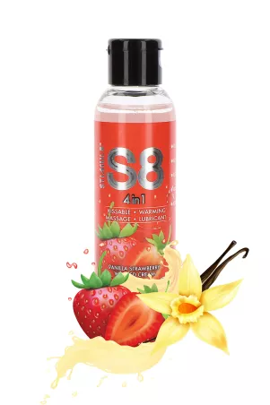 Lubrifiant S8 4 en 1 gout fraise