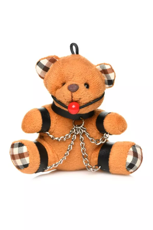 Gagged Teddy Bear Keychain Gagged Teddy Bear Keychain