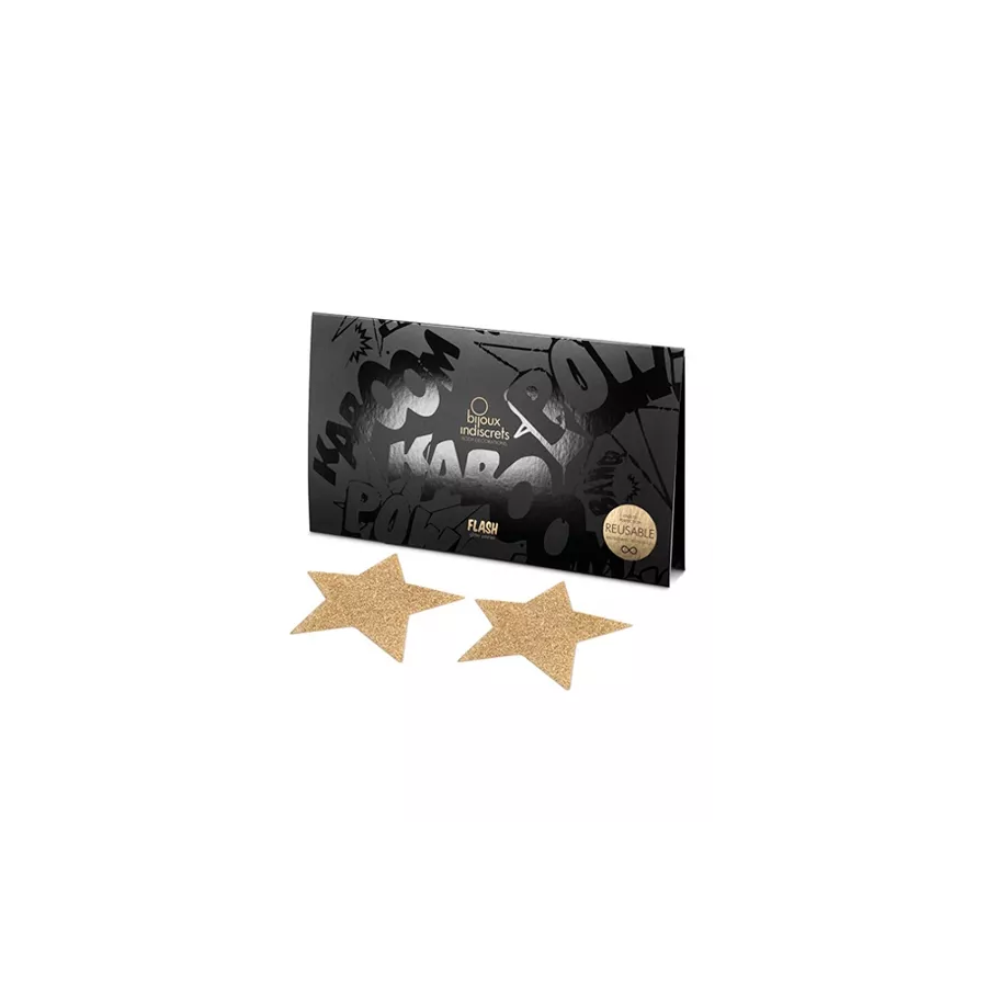 Flash Star Gold Brustschmuck Flash Star Gold Brustschmuck