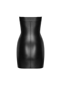 Miniabito senza spalline Wild F317 effetto wetlook coccodrillo