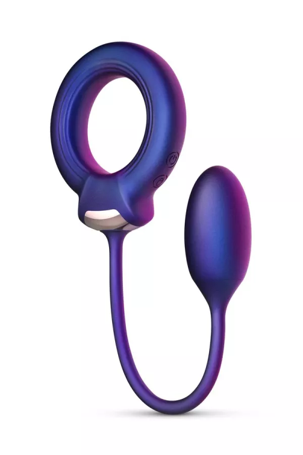 Cockring avec balle anale Eclipse - Hueman Cockring avec balle anale Eclipse - Hueman