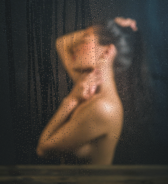 fantasizing in the shower